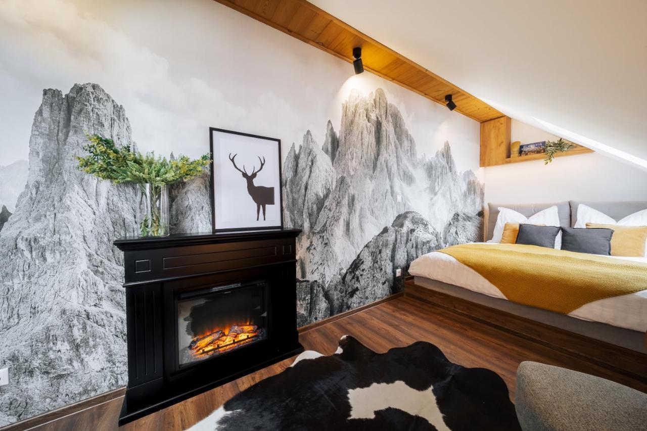 Cozy Mountain Attic Apartment In High Tatras Vel'ka Lomnica Exterior foto